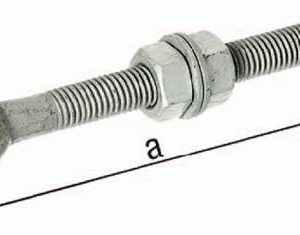 Augenschraube M16 L.130mm 16mm verz. GAH