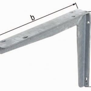 Konsole L.300mm H.250mm STA roh TZN Trgf.250kg GAH