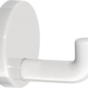 Einzelhaken 477.90.045 einfach A.65mm PA reinweiß 99 D.60mm HEWI