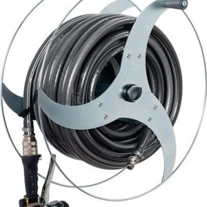 Wandschlauchhalter TURBO B.427mm T.215mm inkl.25m Schlauch u.Armaturen ALBA