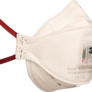 Atemschutzmaske 9332+Gen3SV FFP3/V NR D m.Ausatemventil,faltbar 3M - VPE: 5