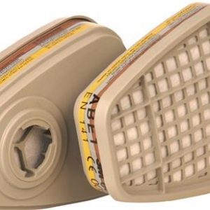 Kombinationsfilter 6057 A1 B1 E1 EN143:2000 f.Ser.6200+6800+7502 Ser.6000 3M - VPE: 8