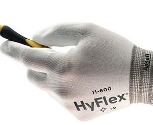 Handschuhe HyFlex 11-600 Gr.8 weiß EN 388 PSA II Nyl.m.PU ANSELL - VPE: 12
