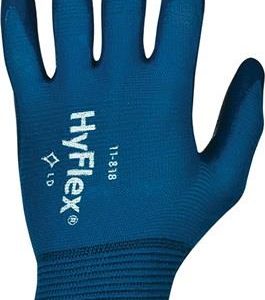 Handschuhe HyFlex Nr.11-818 Gr.10 dunkelblau Nylon-Spandex EN 388 Kat.II - VPE: 12