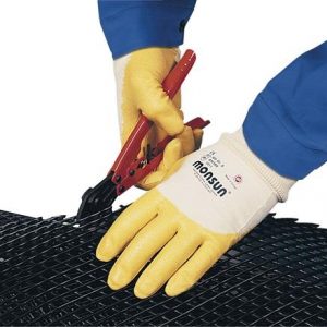 Handschuhe Monsun 105 Gr.10 curry BW-Trikot m.Nitril EN 388 PSA II HONEYWELL - VPE: 10