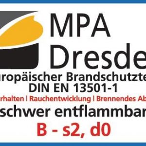 Spritzerschutzdecke JT 650 G1 E-Glasgew.m.einseit.Alufixbesch. L2000xB2000ca.mm