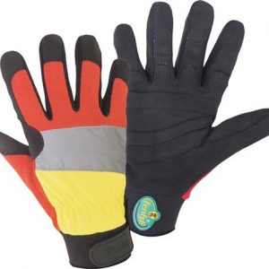 Forstschutzhandschuh WOODS Mechanics Gr.L schwarz/rot/gelb PSA III