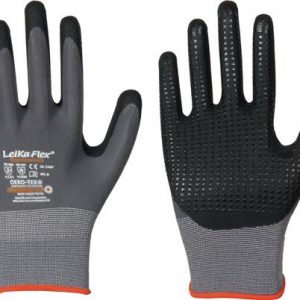 Handschuhe LeiKaFlex 1467 Gr.10 grau EN 420+ EN 388+EN 407 PSA II LEIPOLD - VPE: 12