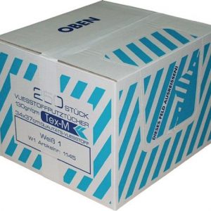 Putztuchvliesstoff L370xB340ca.mm weiß 250St./Ktr.ITEX