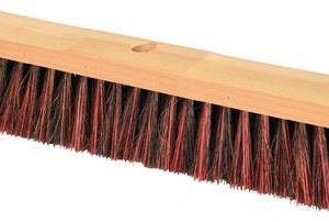 Besen Südharzer Bauernbesen Arenga/Elaston-Mix L.400mm m.Stielloch Sattelholz