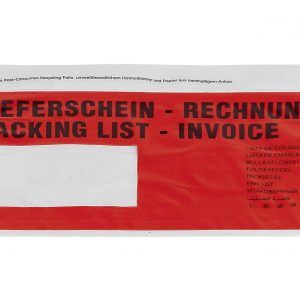 WIHEDÜ  Begleitpapiertasche DIN lang - 250 VPE