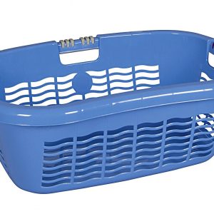 LOCKWEILER Wäschekorb Ergo mit Softgriff 65 l 65x45x25cm blau