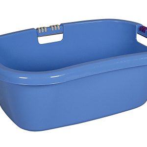 LOCKWEILER Wäschewanne Ergo mit Softgriff 65 l 65x45x25cm blau
