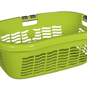 LOCKWEILER Wäschekorb Ergo mit Softgriff 65x45x25cm limone